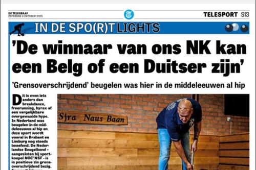 Artikel Telegraaf: