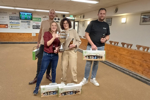 Roggelse nieuwelingen pakken het kampioenschap Naerse beugelkampionschappen voor niet-leden 2026